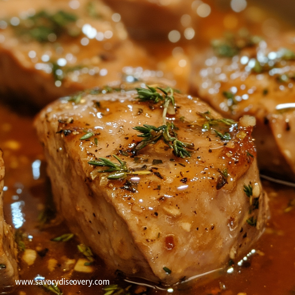 Pork Loin in Sauce