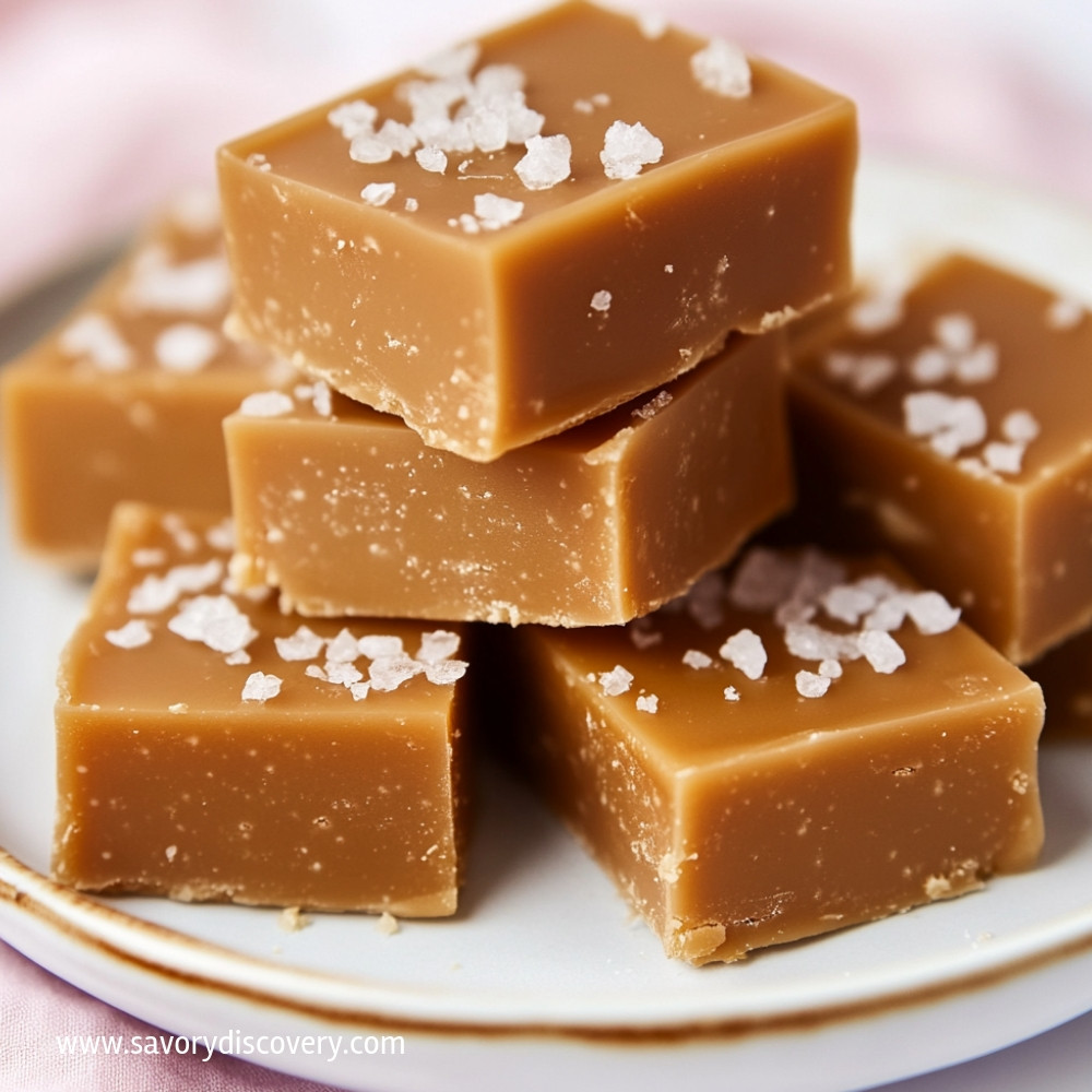 Salted Caramel Fudge