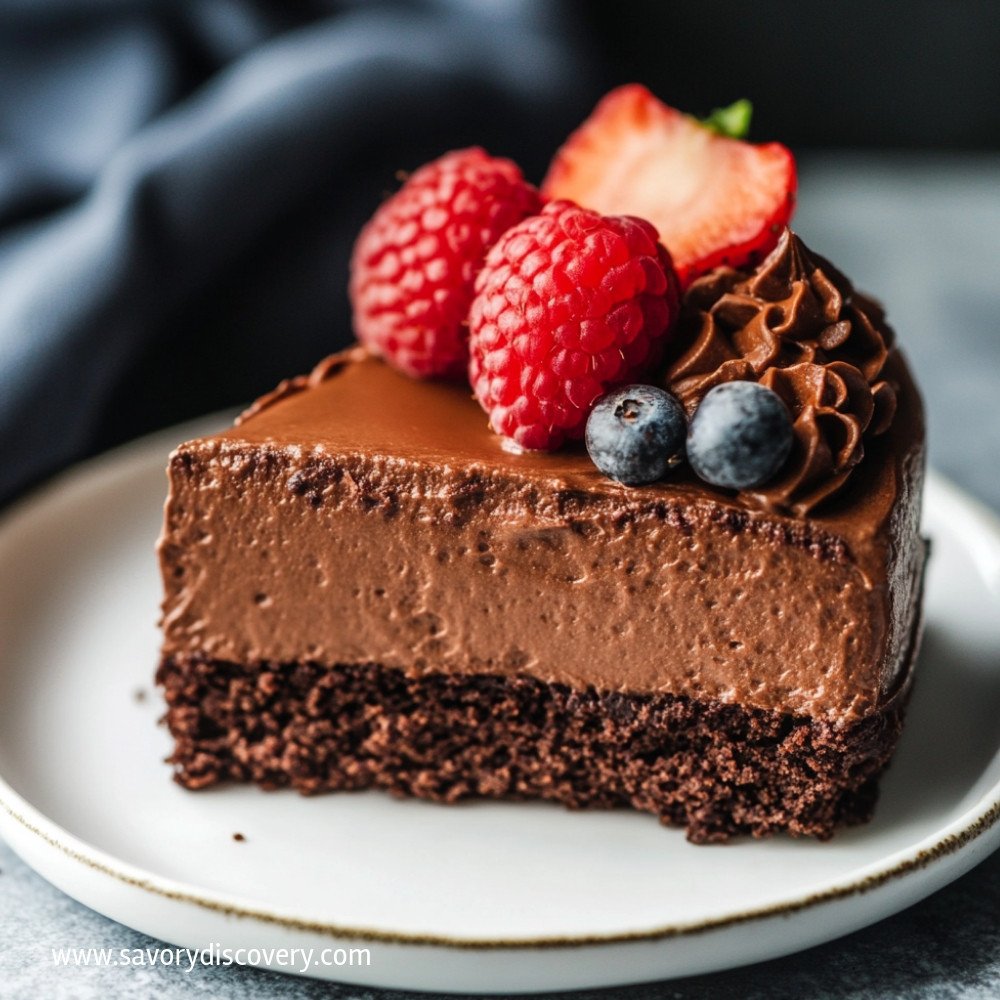 Small Serve Chocolate Mousse Cake