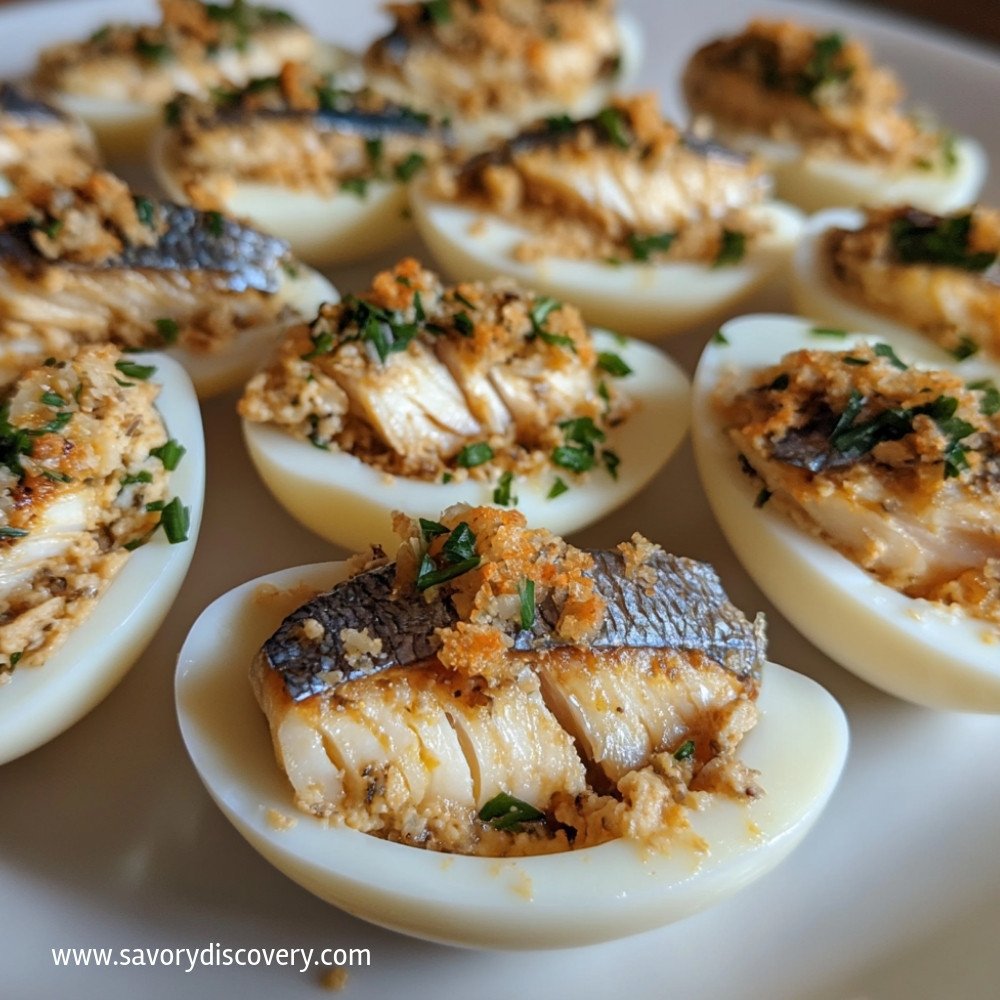 Stuffed Eggs with Mackerel