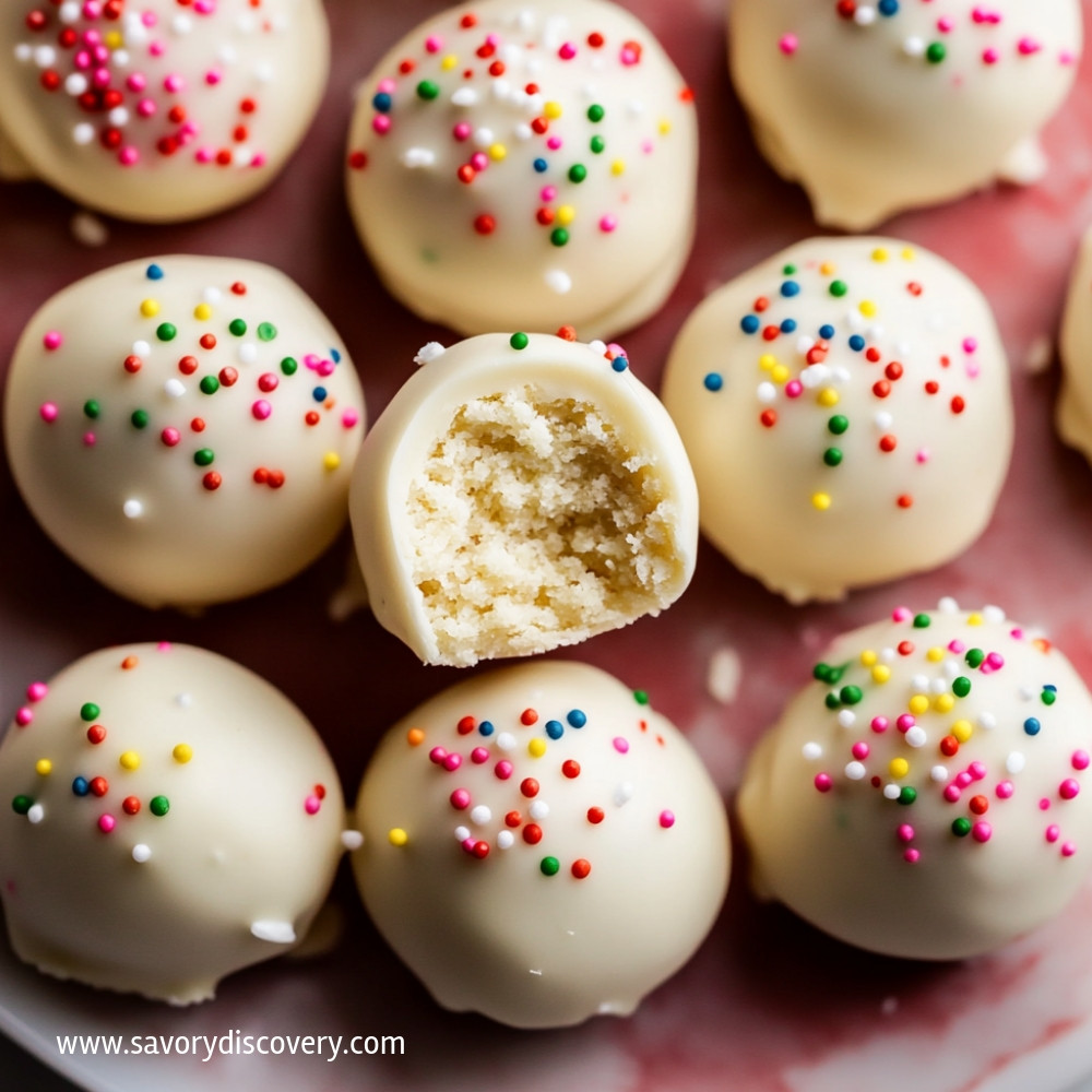 Sugar Cookie Truffles