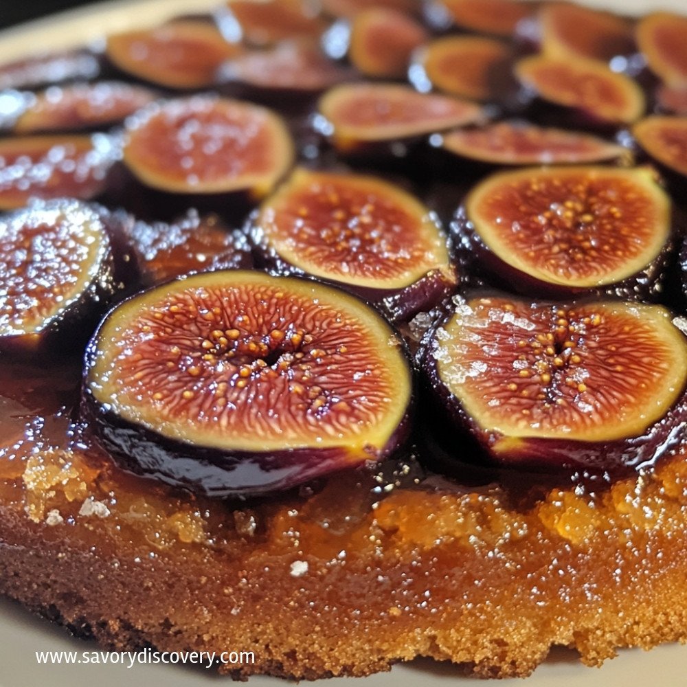 Upside Down Fig Cake