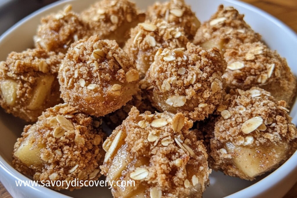 Apple Crisp Bites