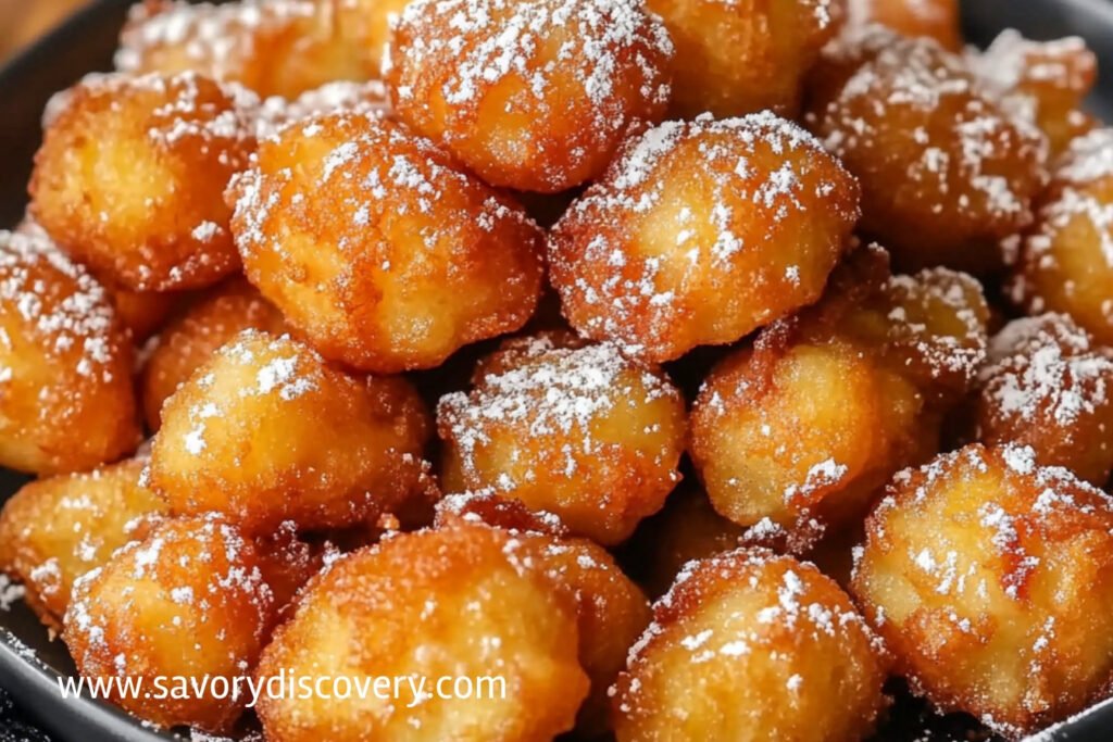 Apple Fritter Bites
