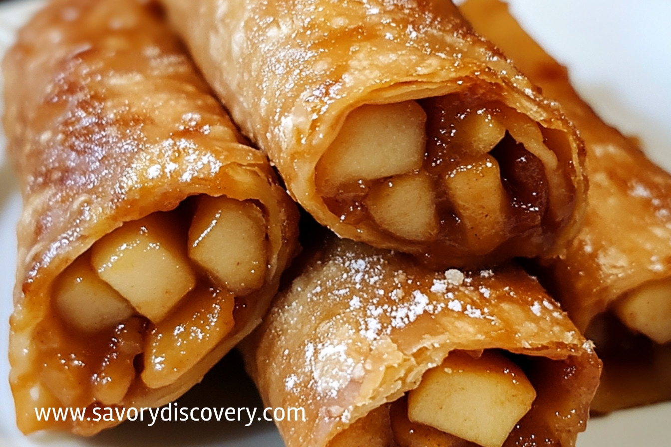 Apple Pie Egg Rolls