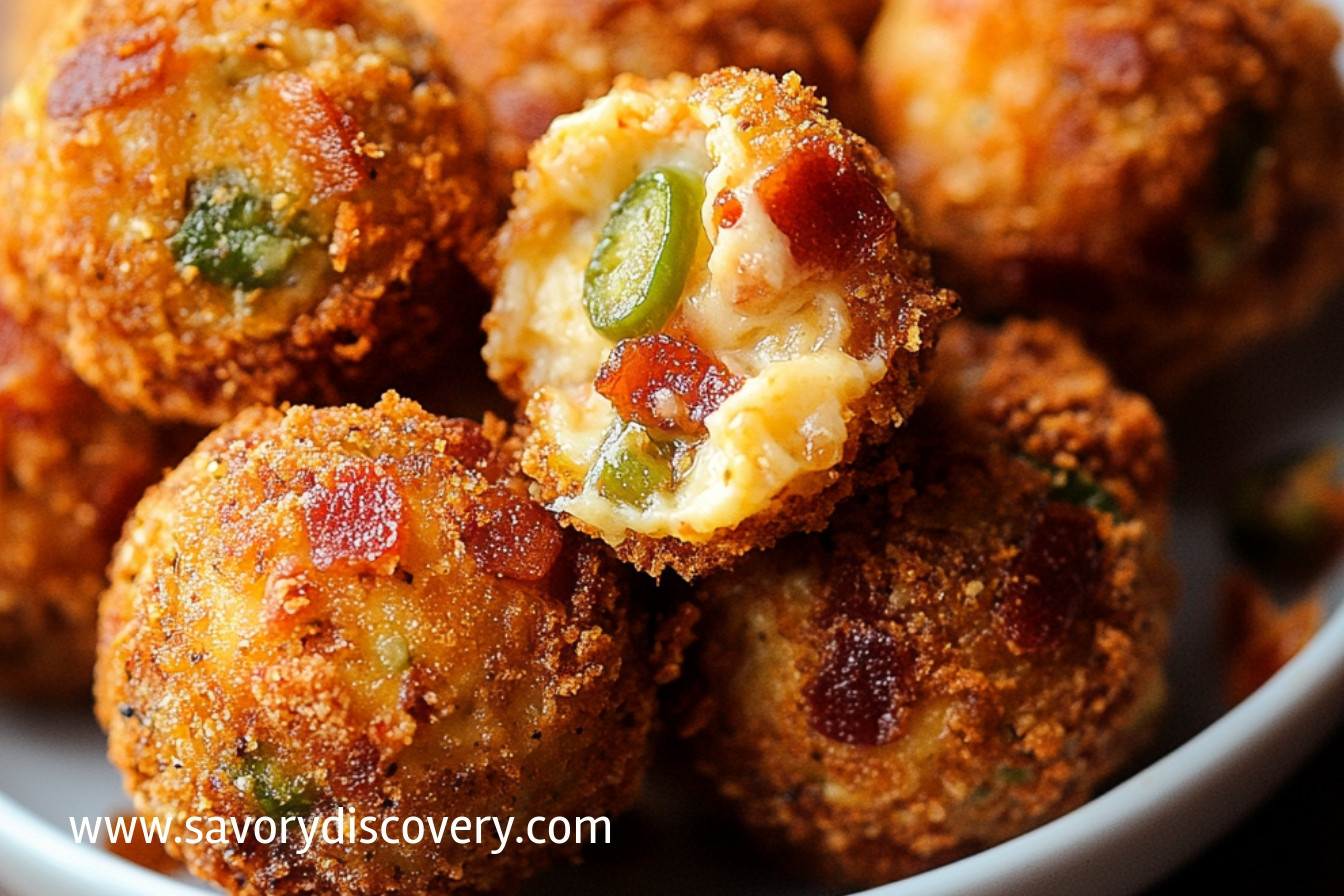 Bacon Jalapeno Popper Cheese Balls