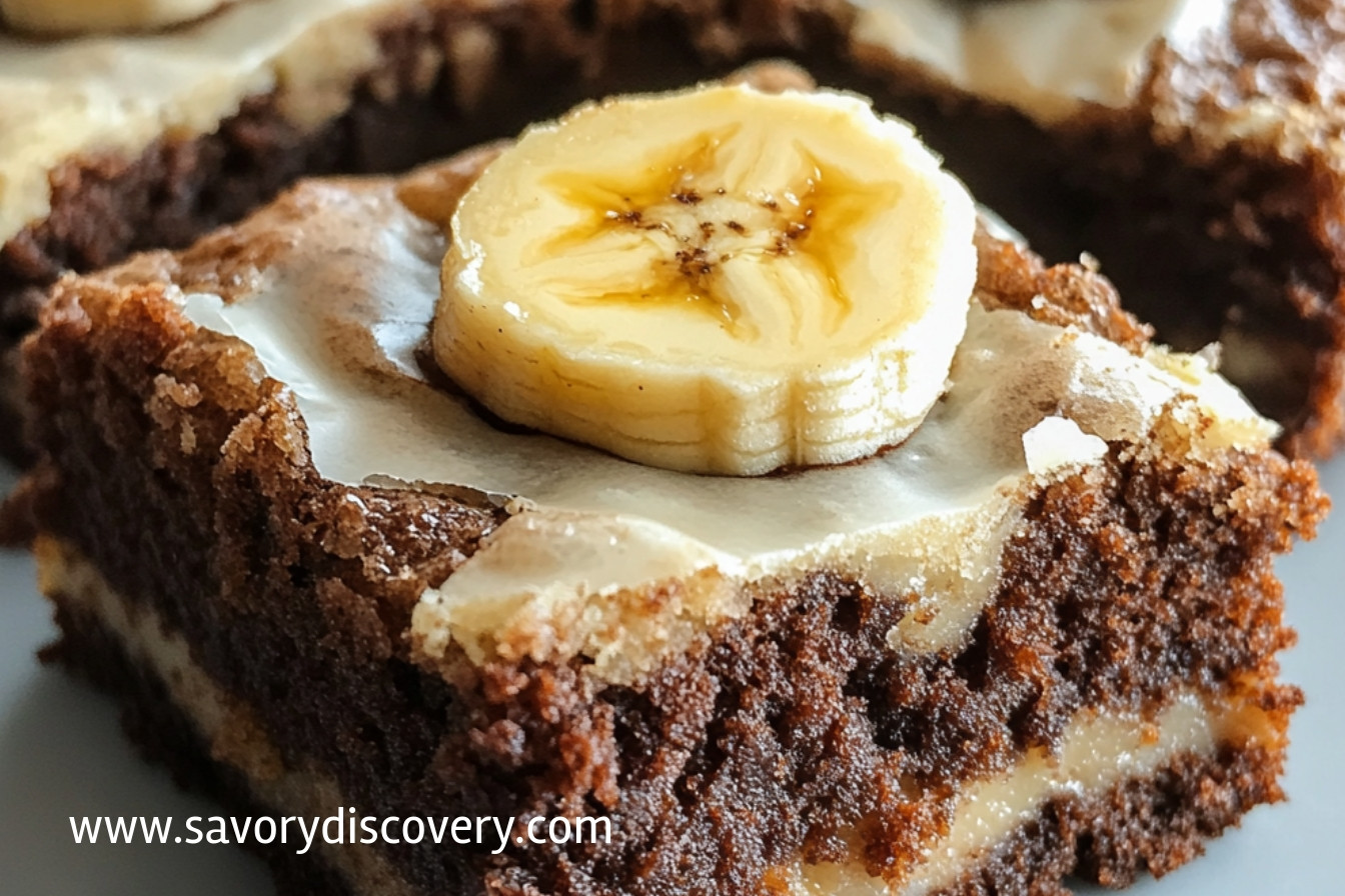 Banana Bread Brownies