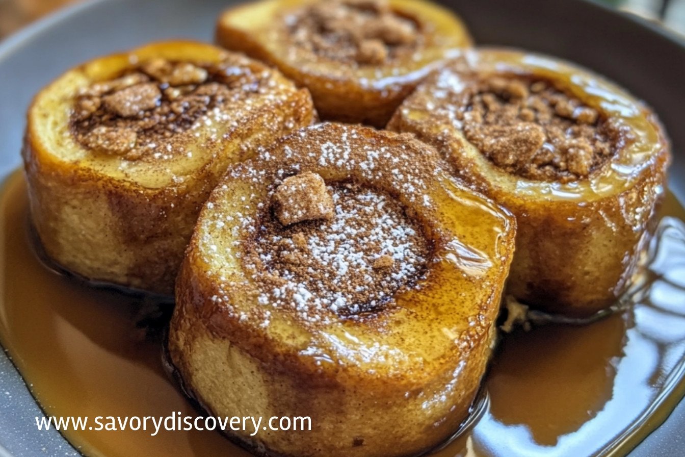 Biscoff Roll French Toasts