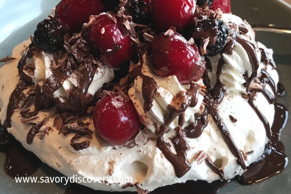 Black Forest Pavlova