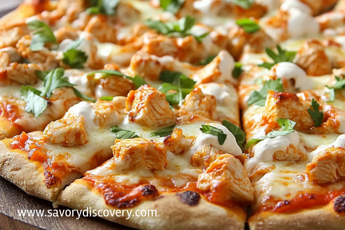 Buffalo Chicken Pizza