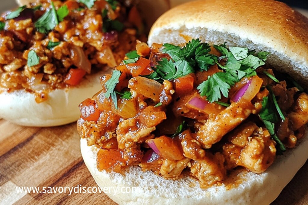 Cajun Chicken Sloppy Joes