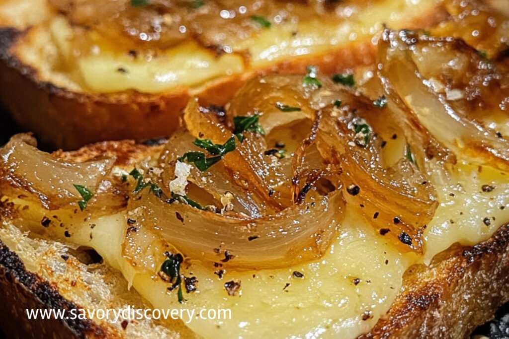 Caramelised Cheese Toast