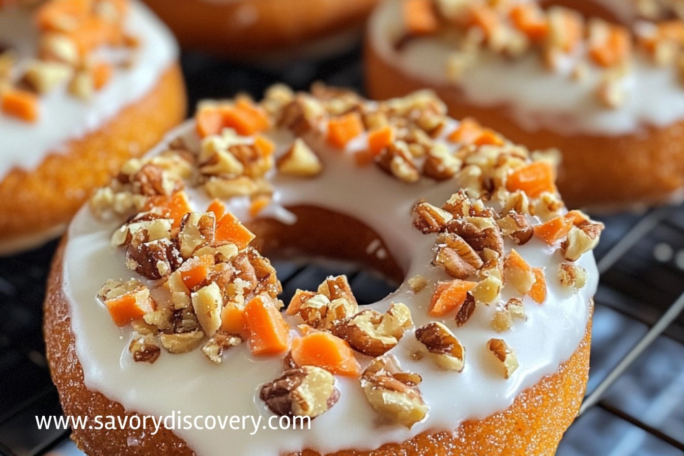 Carrot Cake Donuts