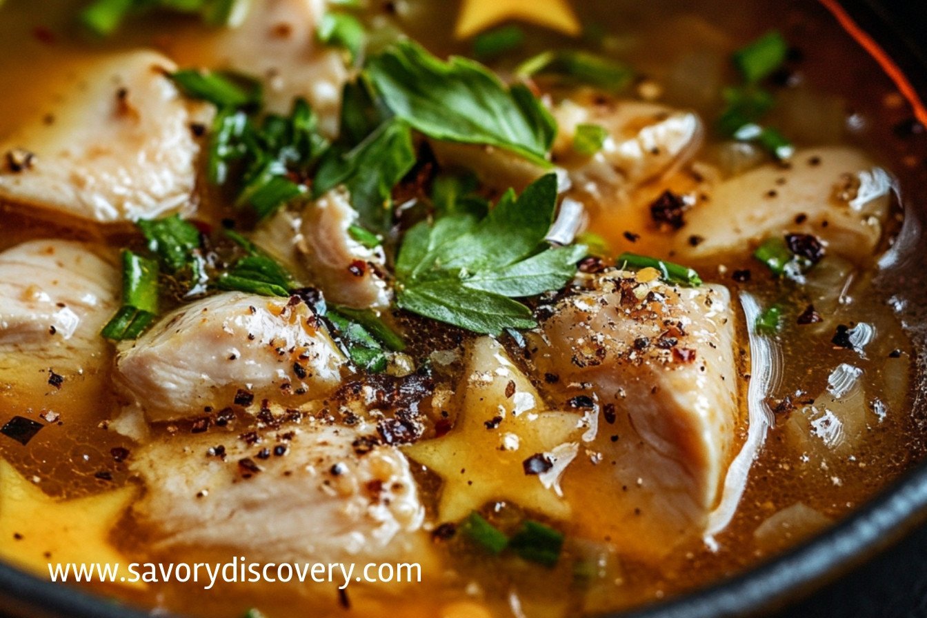 Chicken and Stars Soup