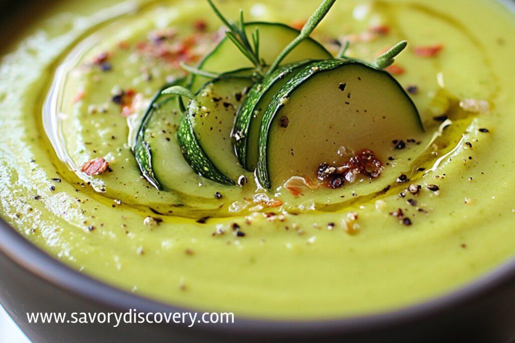 Chilled Zucchini Soup