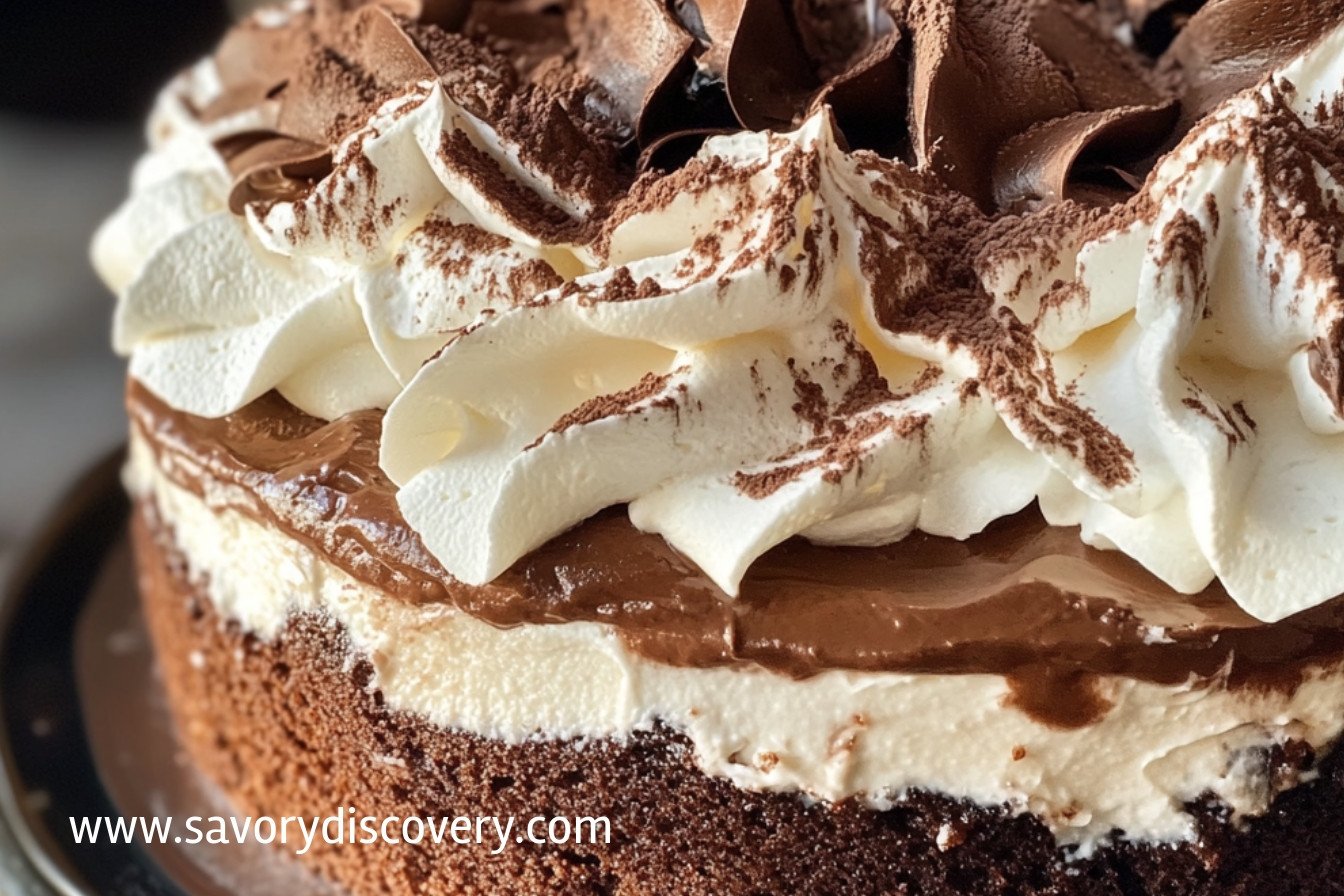 Chocolate Tres Leches Cake