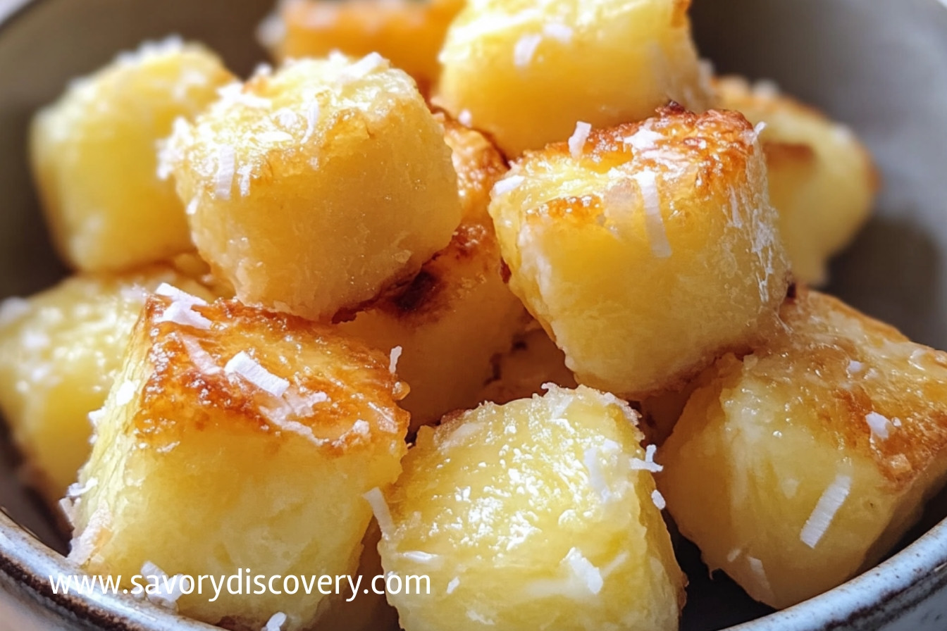 Coconut Pineapple Bites