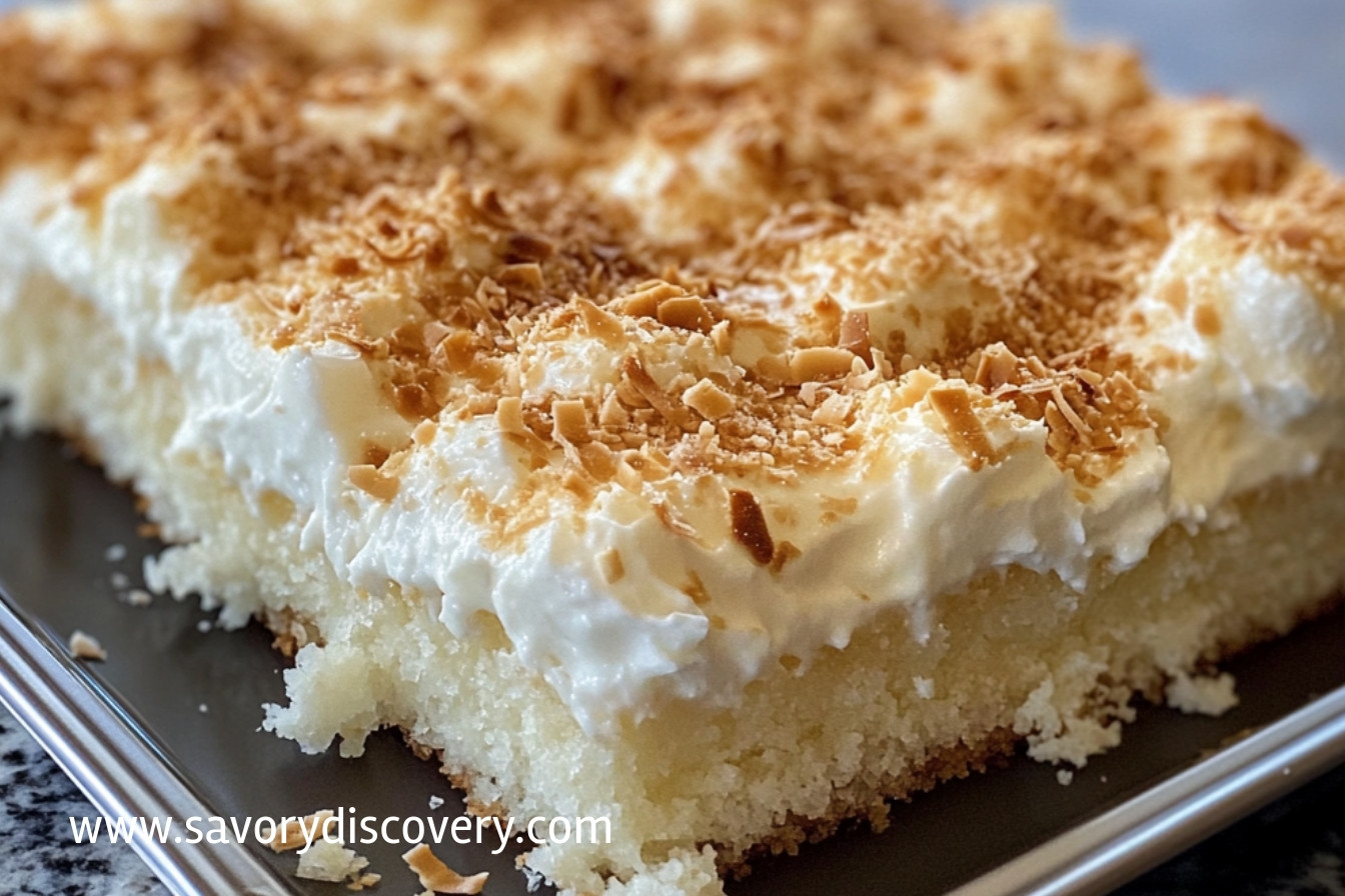 Coconut Poke Cake