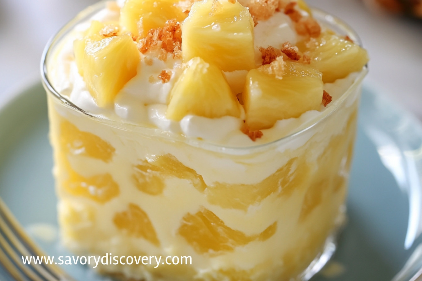 Easy Pineapple Dessert