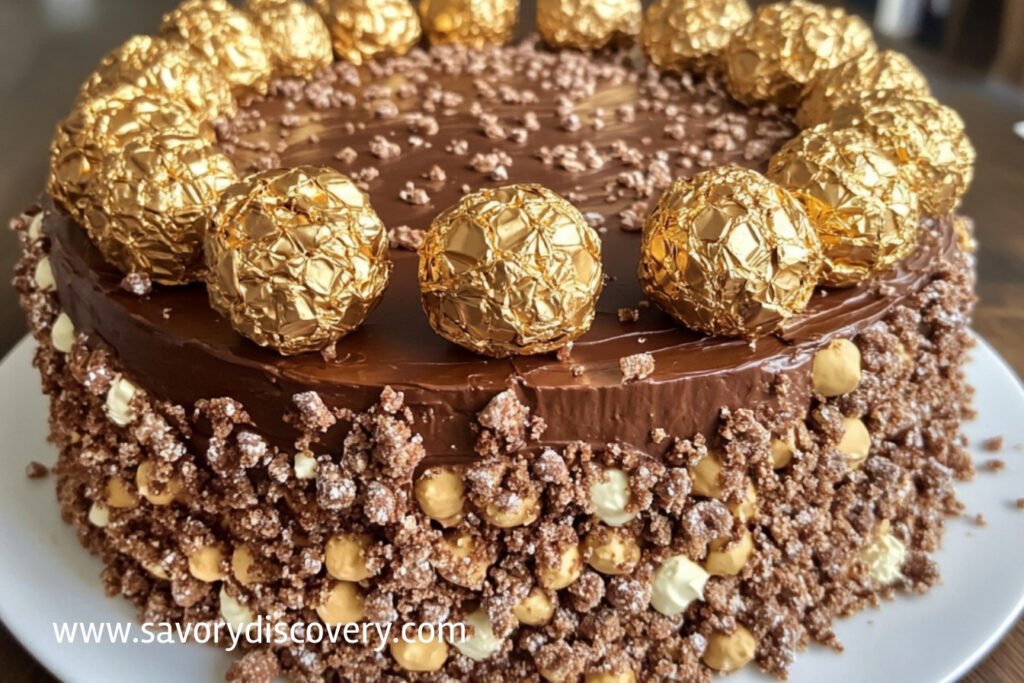 Ferrero Rocher Cake