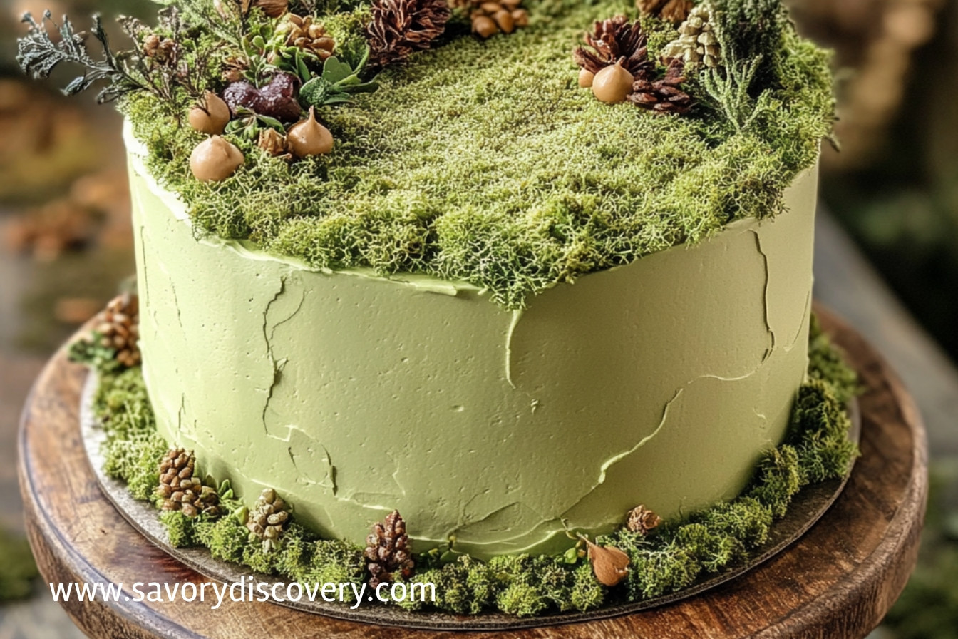 Forest Moss Cake