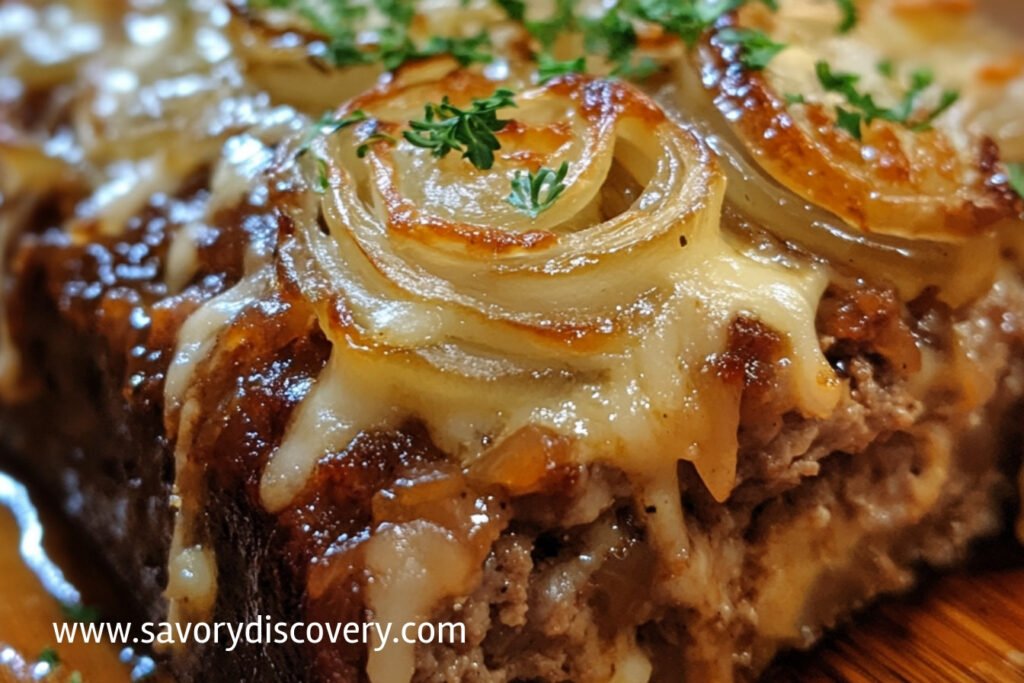 French Onion Meatloaf