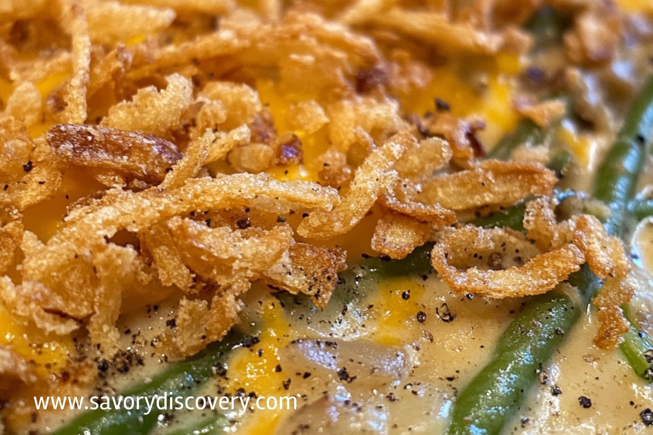 Green Bean Stuffing Casserole