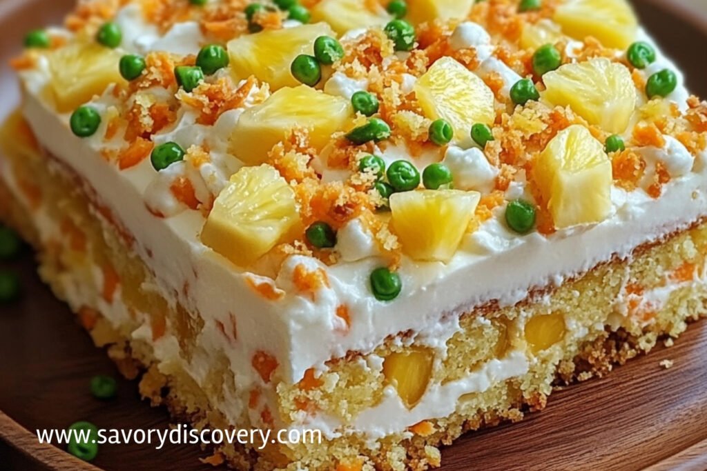 Hawaiian Carrot Pineapple Cake