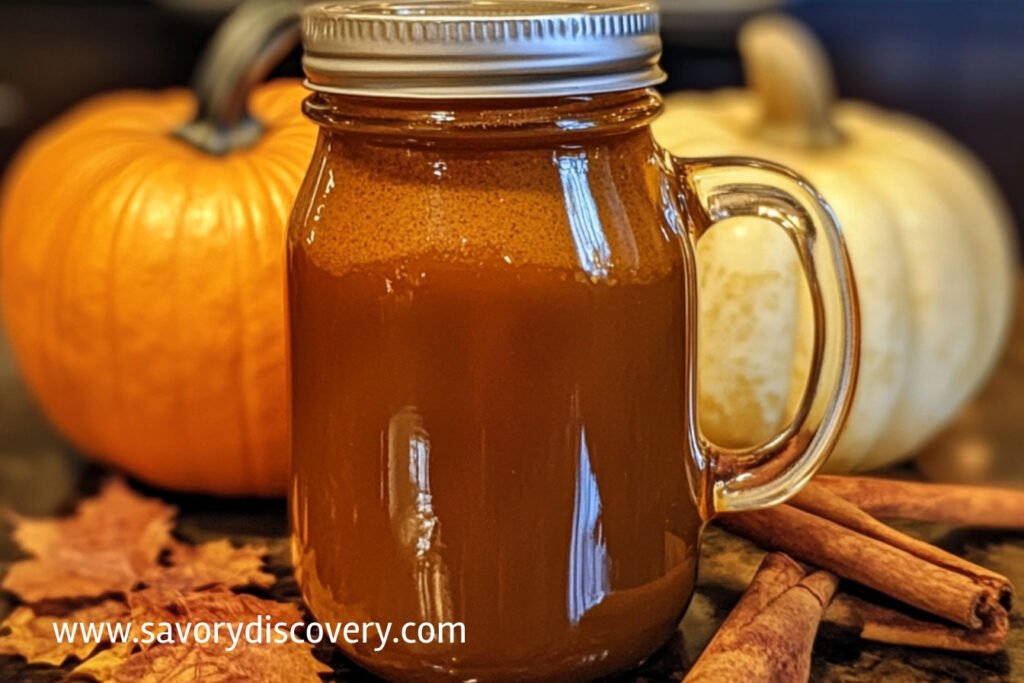Homemade Pumpkin Spice Syrup