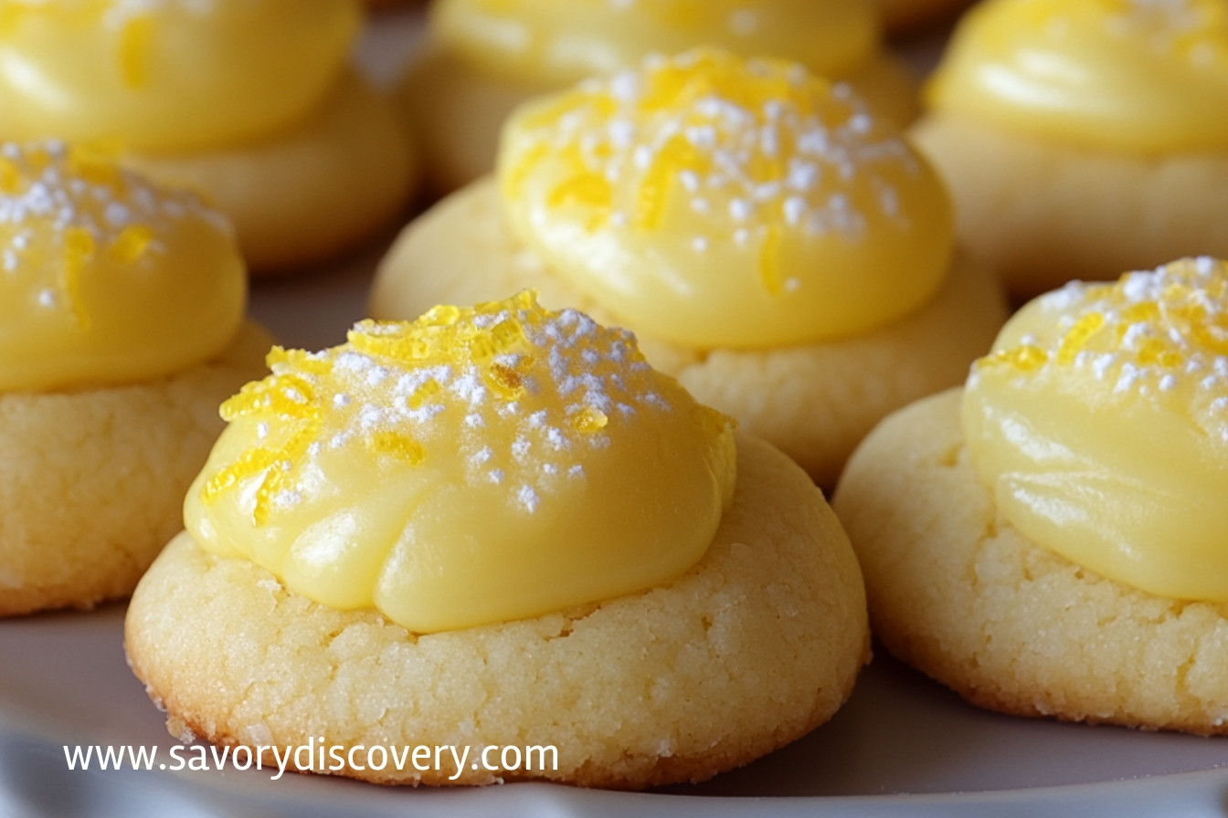 Italian Lemon Drop Cookies