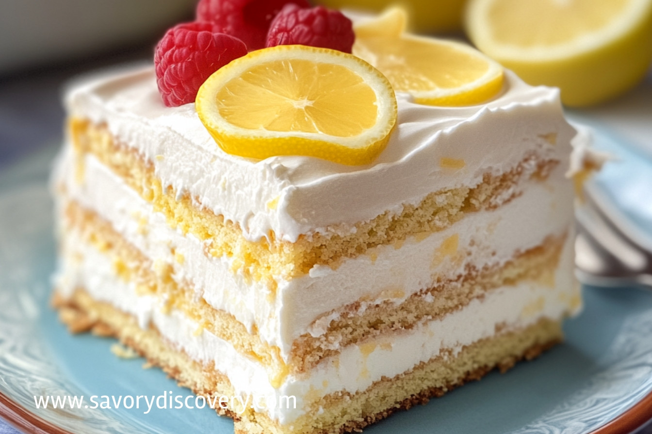 Lemon Icebox Cake