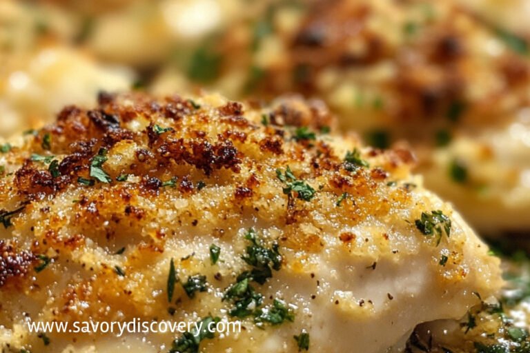 Longhorn Garlic Parmesan Crusted Chicken Recipe - Savory Discovery