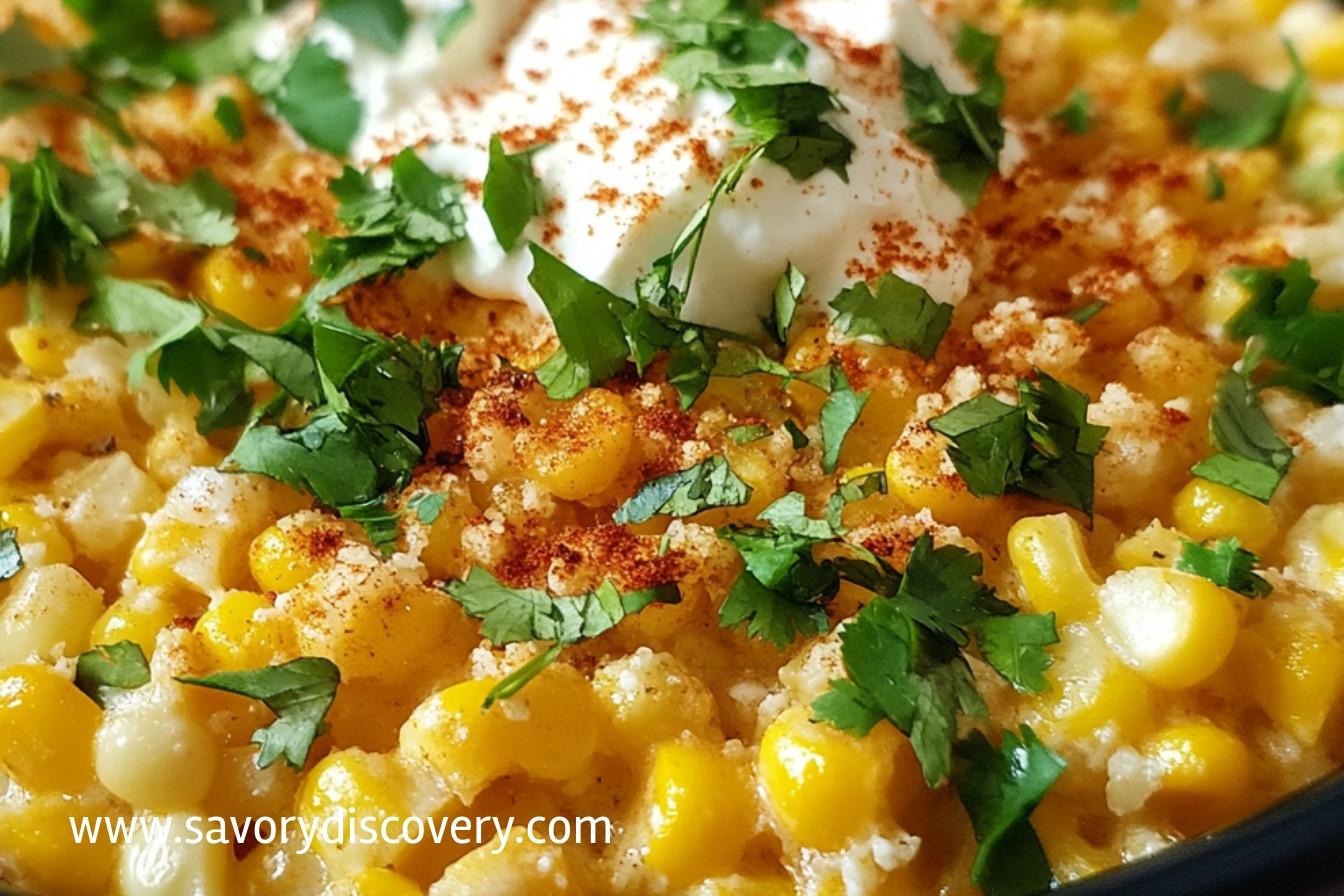 Mexican Street Corn Casserole