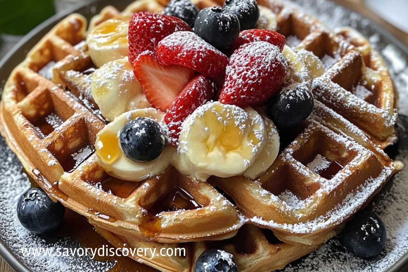 Milk Powder Waffles