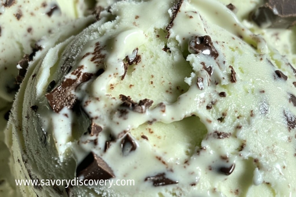 Mint Chocolate Chip Ice Cream