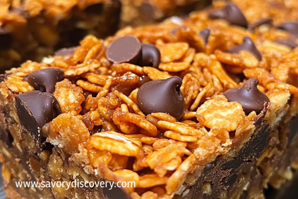 Peanut Butter Crunch Bars