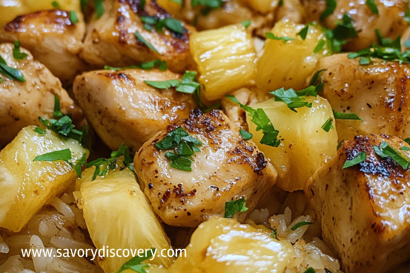 Pineapple Chicken and Rice