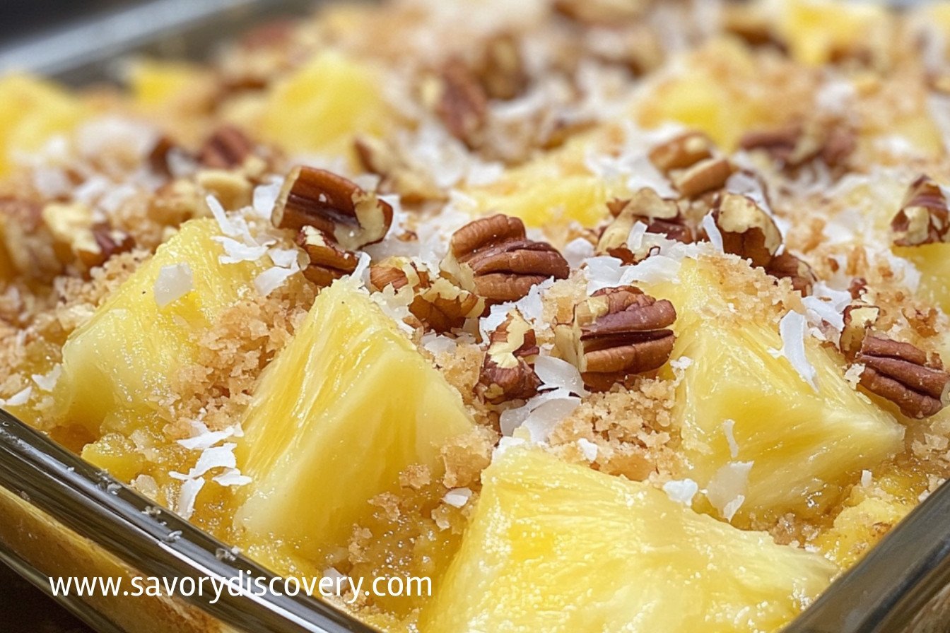 Pineapple Dump Cake