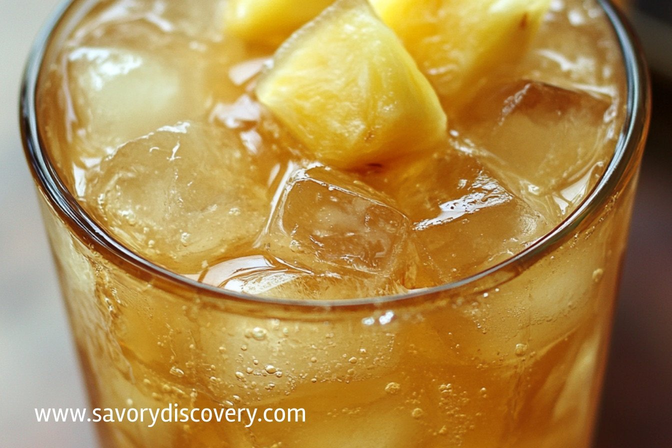 Pineapple Iced Tea