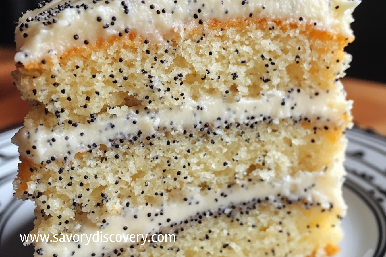 Poppy Seed Cake