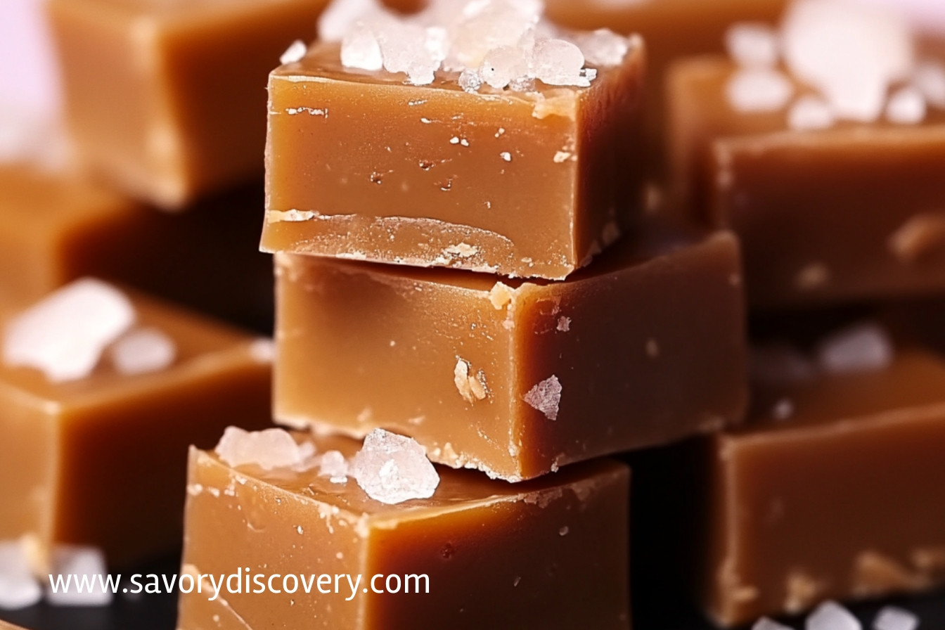 Salted Caramel Fudge