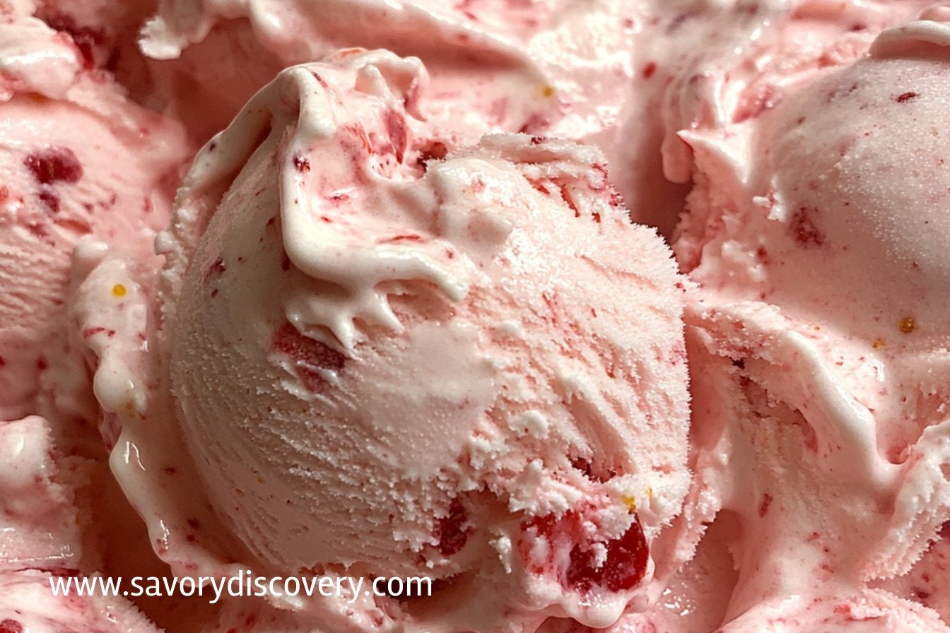 Strawberry Cheesecake Ice Cream