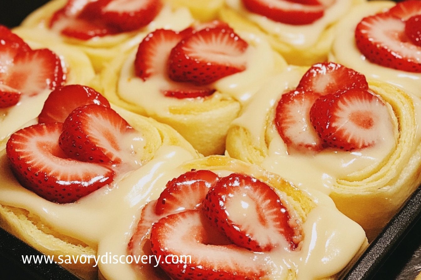 Strawberry Cheesecake Rolls