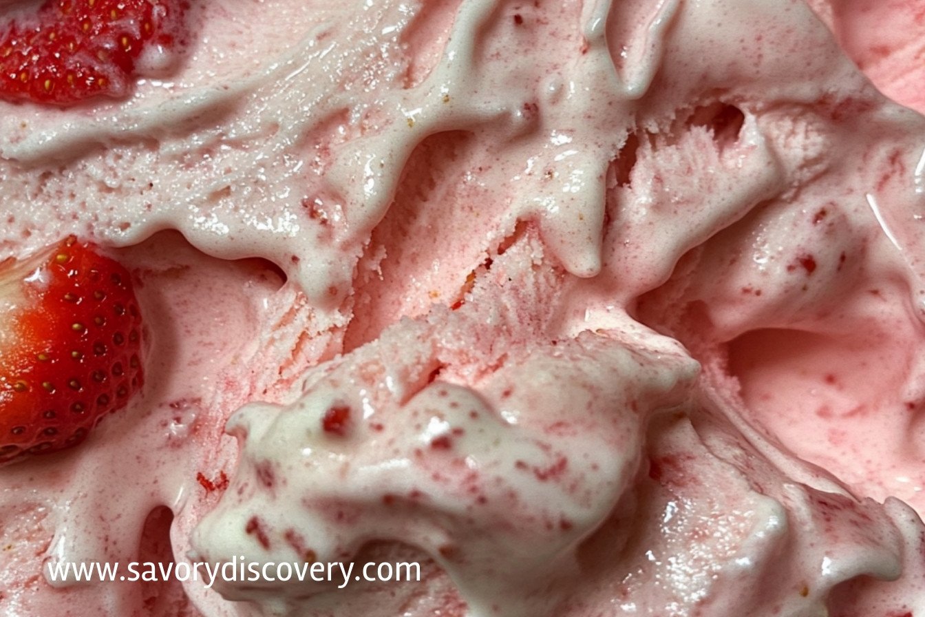 Strawberry Sensation Ice Cream