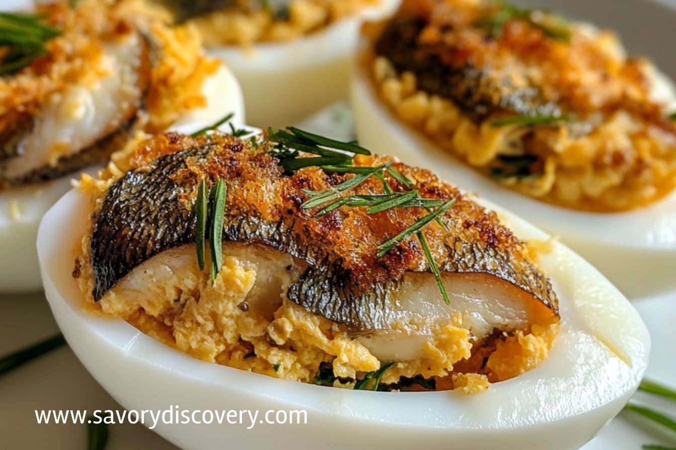 Stuffed Eggs with Mackerel