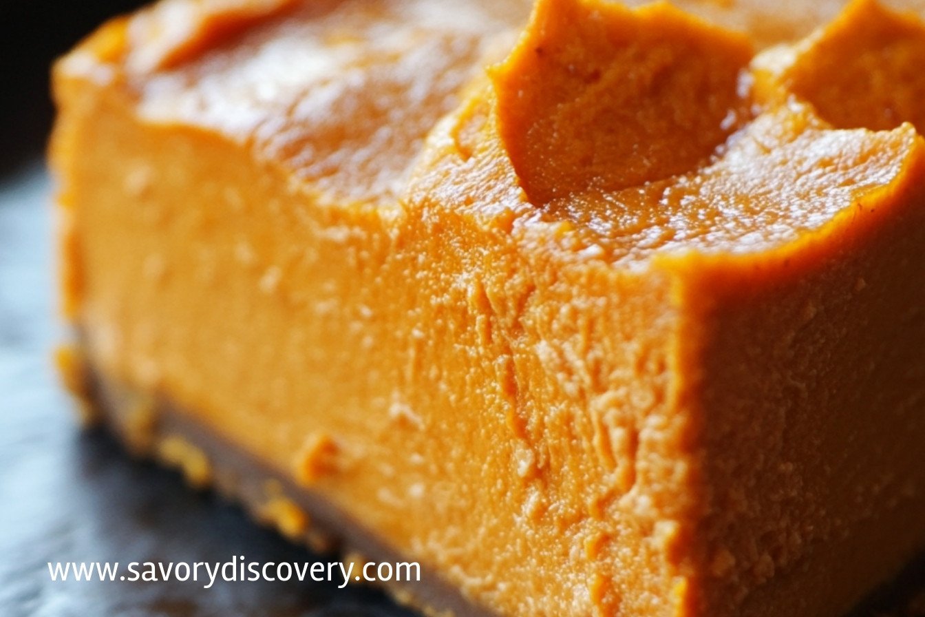 Sweet Potato Cheesecake