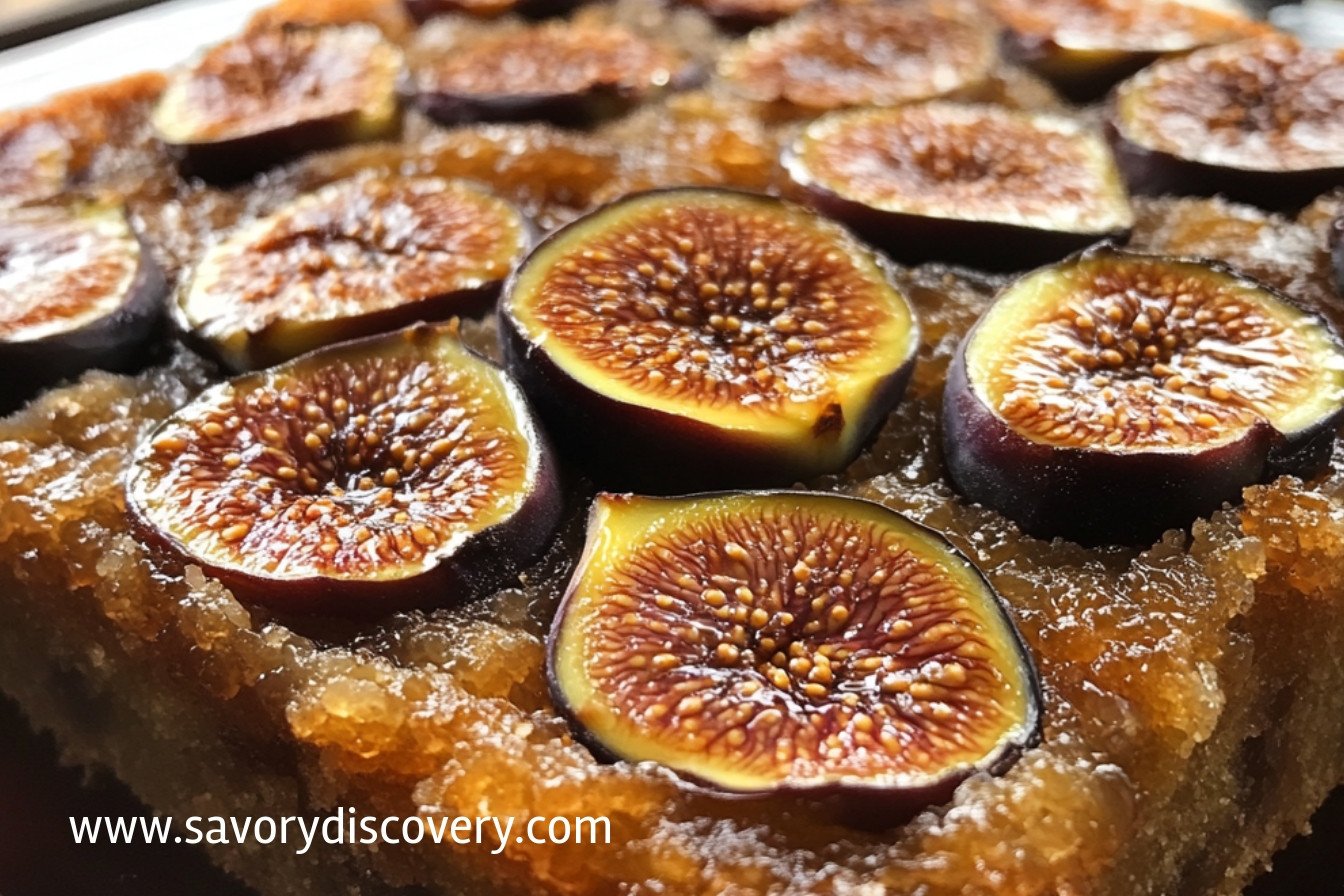 Upside Down Fig Cake