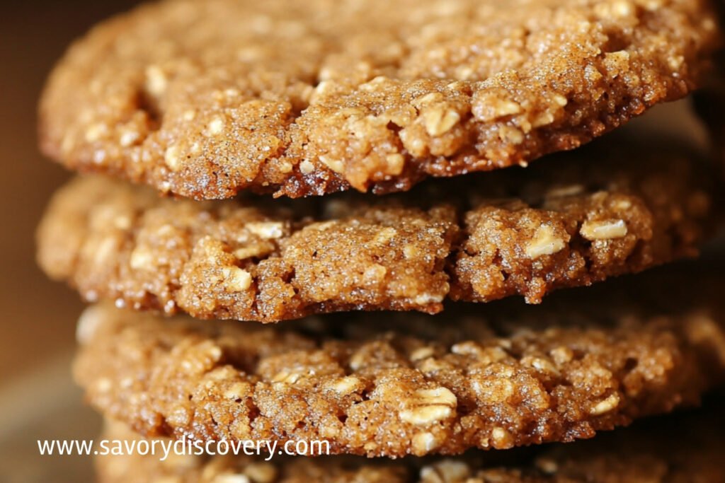 Whole Wheat Oat and Ginger Cookies