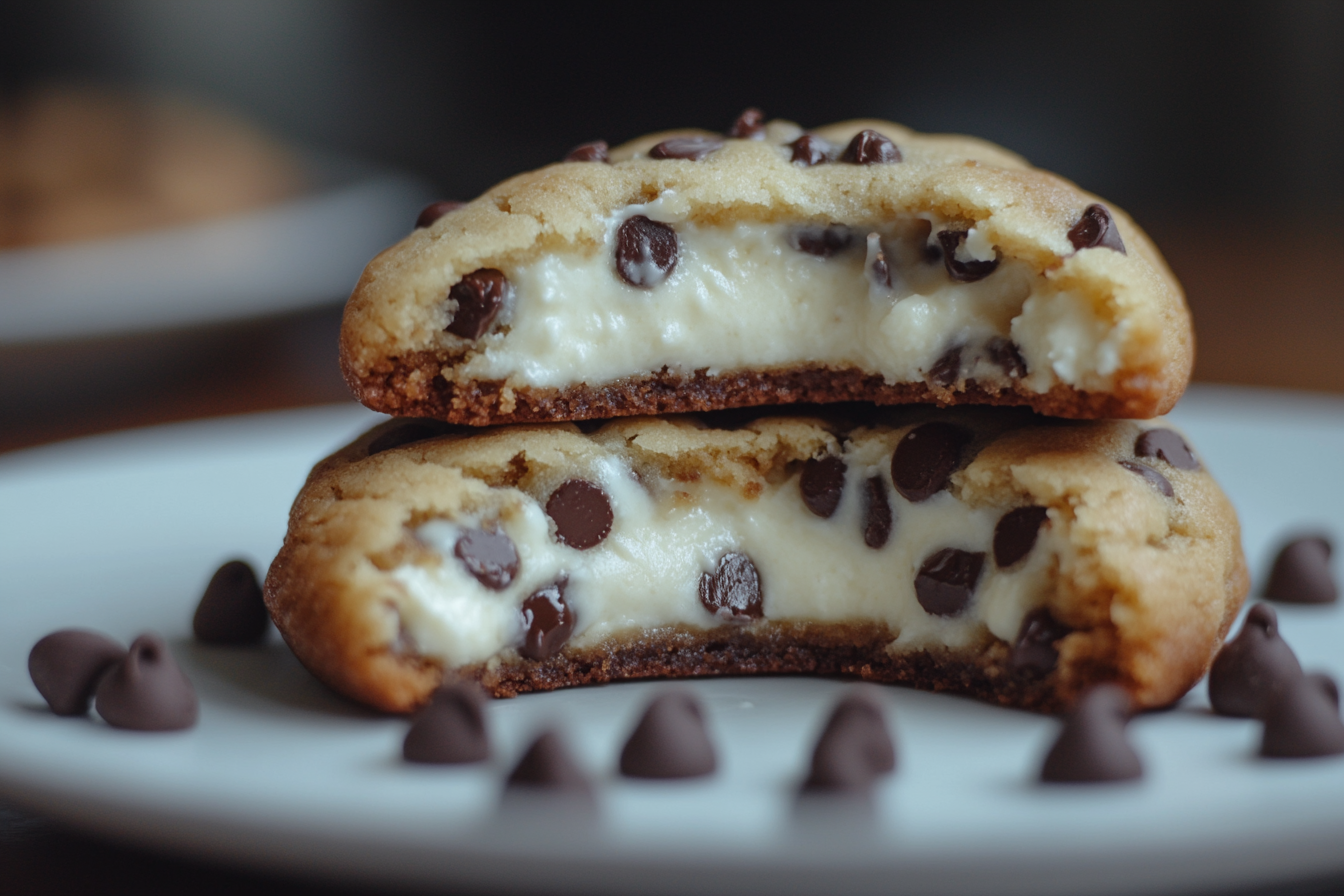 Chocolate Chip Cheesecake Cookies