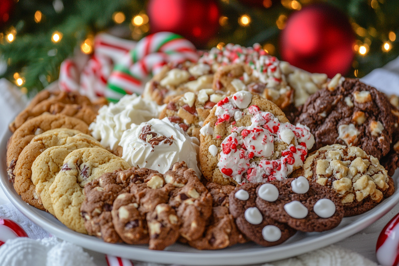 Christmas Kitchen Sink Cookies